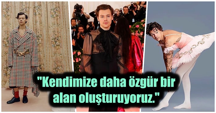 Cinsiyet Tabularını Yıkarak Kendi Stilini Konuşturan Harry Styles'ın Tarzını Sizler İçin İnceledik!