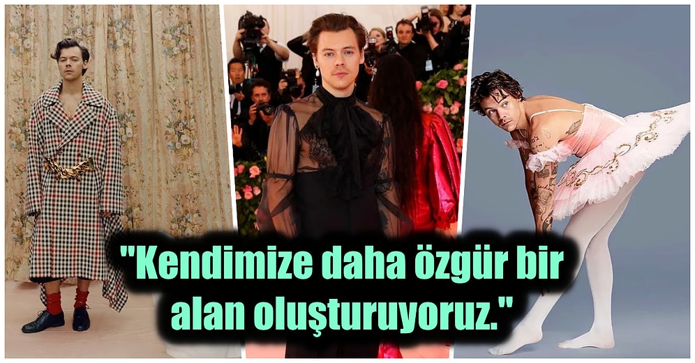Cinsiyet Tabularını Yıkarak Kendi Stilini Konuşturan Harry Styles'ın Tarzını Sizler İçin İnceledik!