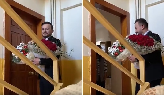 Kız İstemeye Giden Damat Heyecandan Yanlış Dairenin Zilini Çaldı