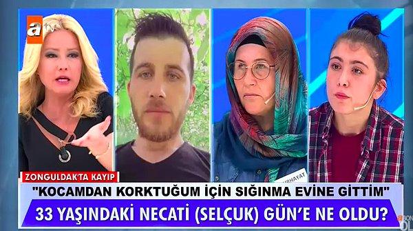 Zonguldak Ereğli'de 26 Eylül'den itibaren haber alınamayan 33 yaşındaki 4 çocuk babası Necati Gün'ü bulmak için eski eş, yeni eş ve anne Müge Anlı'nın kapısını çaldı.