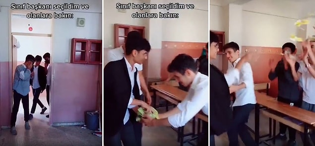 O olaydan sonra ise TikTok'ta çay dağıtma videoları gündem olmaya başladı.