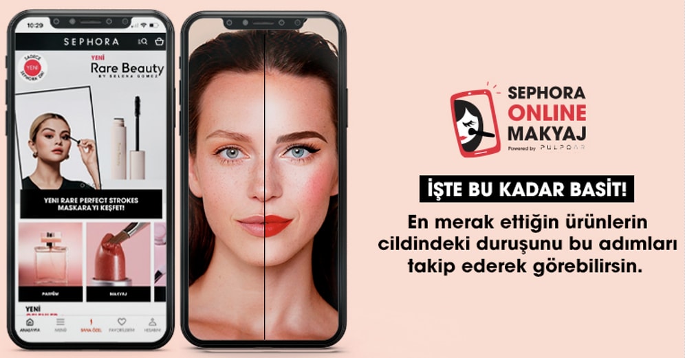 Sephora’dan Makyaj Deneyimini Online’a Taşıyan Harika Bir Uygulama: Sephora Online Makyaj