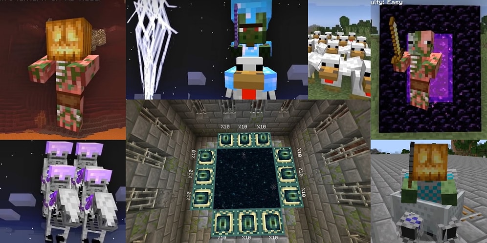 Bazıları Milyarda Bir Olan, Minecraft Rekorlar Tarihinde Gerçekleşmesi En Nadir Olaylar