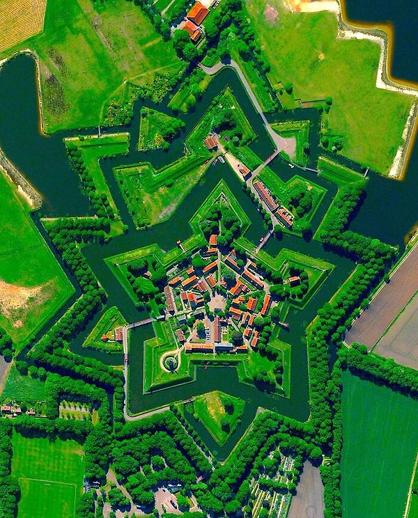 9. Fort Bourtange, Нидерланды