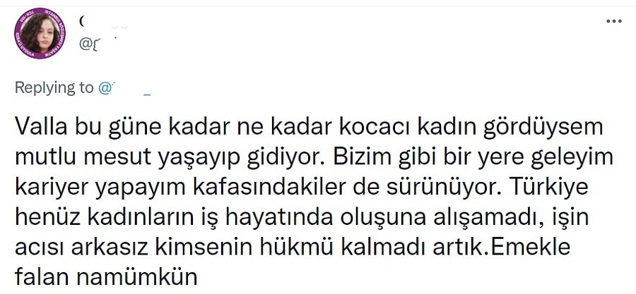 okumayan ev kadinlarinin daha mutlu oldugunu uzulerek belirten twitter kullanicisi insanlari ikiye boldu