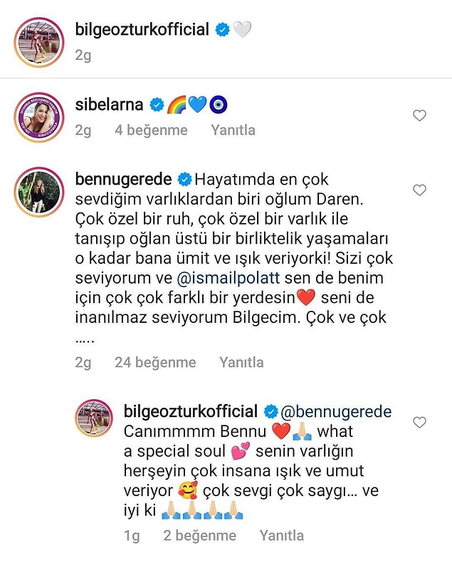 Daren'in annesi Bennu Gerede ile Bilge Öztürk arasındaki şu mesajlaşma ise bu habere damgasına vurdu!