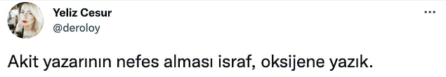 Bu trajikomik yazıya da haklı olarak tepkiler yükseldi...