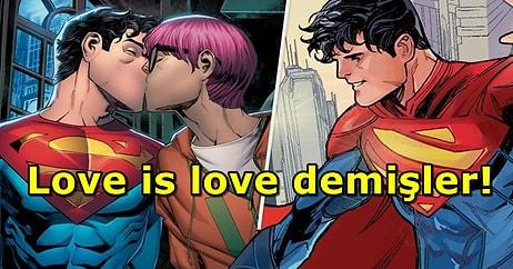 Aşk Kazanacak🌈 DC Comics, Yeni Çizgi Romanında Superman'in Biseksüel Olacağını Açıkladı