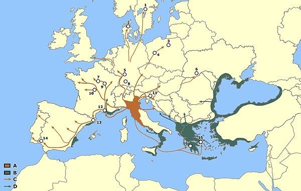 Etrüsk medeniyeti, Batı Akdeniz'deki bilinen ilk süper güçtü.