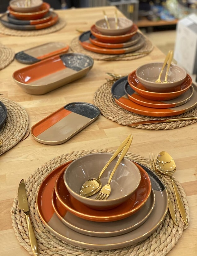 2. Modern bir yemek takımı için; 👇