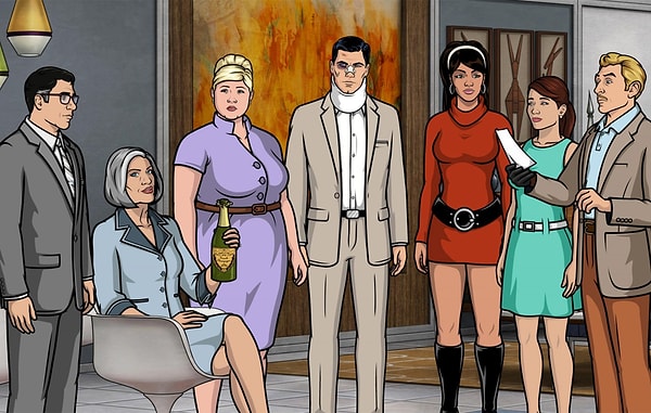 5. Archer - IMDb: 8.6