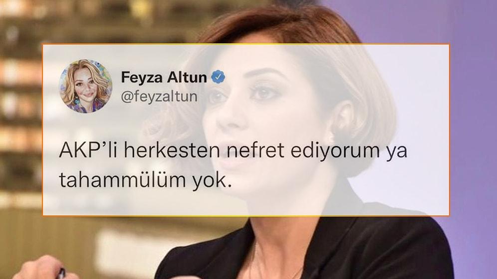 Avukat Feyza Altun'dan Olay Yaratan Tweet: 'AKP'li Herkesten Nefret Ediyorum'