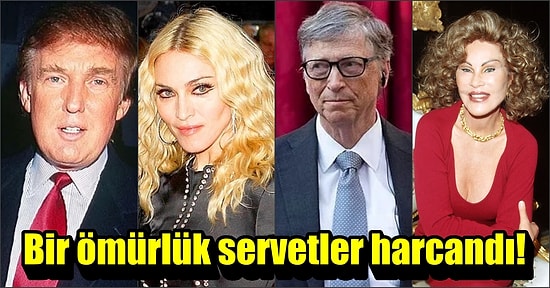 Milyon Dolarlar Kaybettiler! İşte Boşanma Davaları En Pahalı Geçen Ünlüler