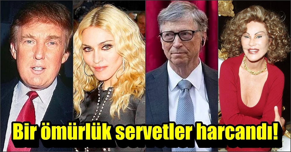 Milyon Dolarlar Kaybettiler! İşte Boşanma Davaları En Pahalı Geçen Ünlüler