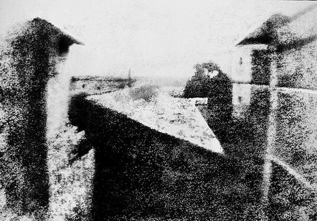 10. 1826 yılında Joseph Nicéphore Niépce tarafından çekilen dünyanın en eski fotoğrafı: