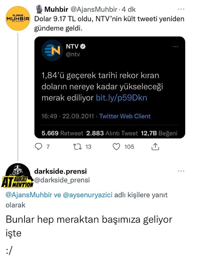 11. Haberi yazan arkadaş, hepsi senin yüzünden!
