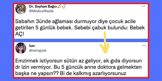 Bir Doktorun 5 Günlük Bebeklerini Acile Getiren Aileyle İlgili Yaptığı Paylaşım Tartışmaya Neden Oldu!