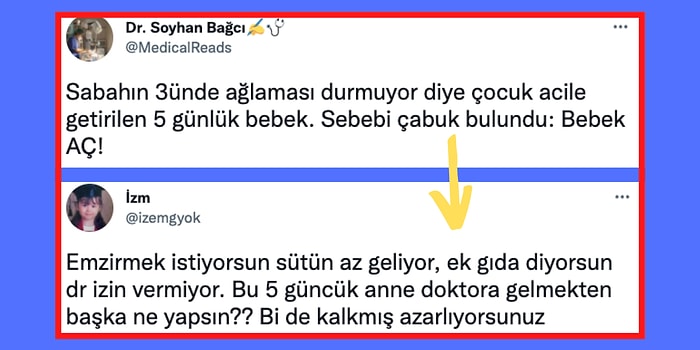 Bir Doktorun 5 Günlük Bebeklerini Acile Getiren Aileyle İlgili Yaptığı Paylaşım Tartışmaya Neden Oldu!