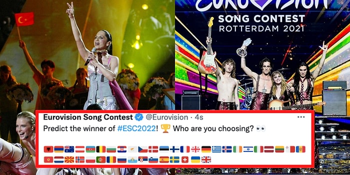 Bu Yıl da Katılmıyoruz! 2022'de Düzenlenecek Olan Eurovision Sahnesinde Yer Alacak Ülkeler Açıklandı