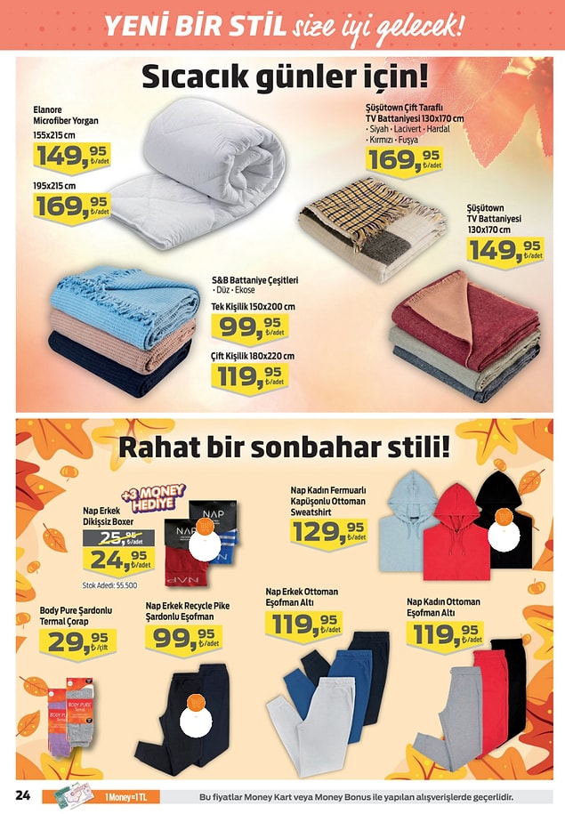 Nap Erkek Kapüşonlu Ottoman Sweat 129,95 TL.