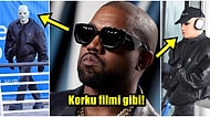 Hiçbir Hareketine Akıl Sır Erdiremediğimiz Kanye West Tanınmamak İçin Plastik Maske Taktı!