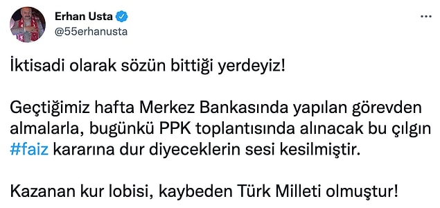1. Sosyal medyadaki ekonomistlerin görüşleri ise şöyle 👇