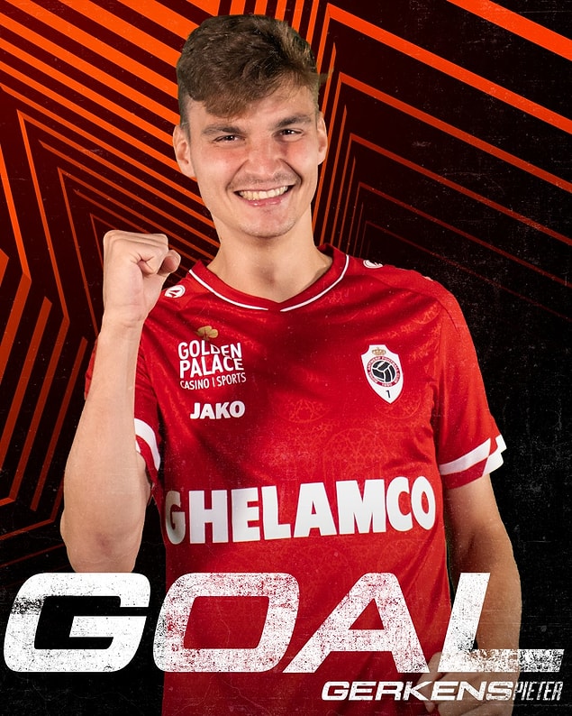 62'de Royal Antwerp, Gerkens'in golüyle skoru 2-2'ye getirdi.
