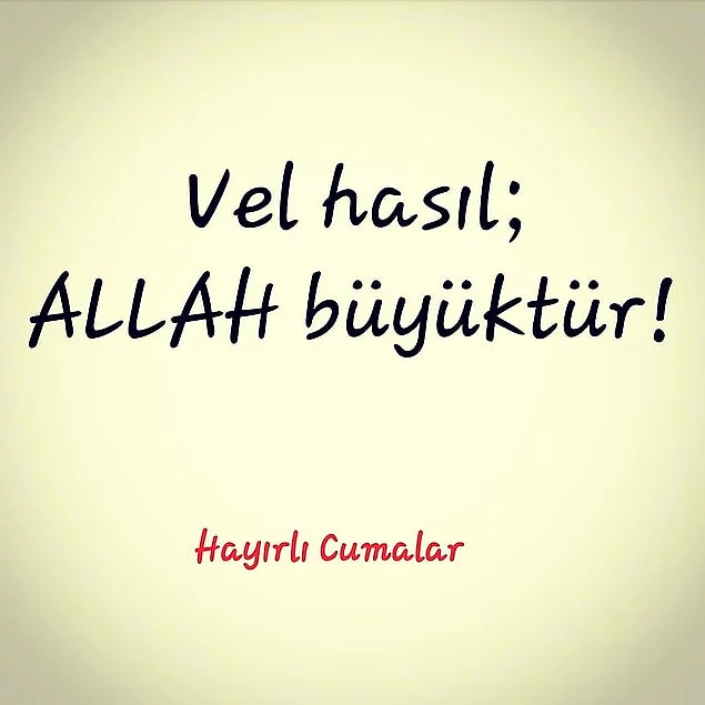 Dualı, Ayetli, Hadisli Cuma Mesajları