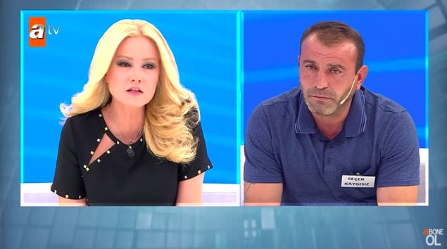 Müge Anlı'dan yardım isteyen Kaygısız, 1 Ağustos'tan beri eşinin ve ablasının oğlu Süleyman'ın ortadan kaybolduğunu, bu kaçma olayında kendi öz ablasının da parmağı olduğunu söyledi.