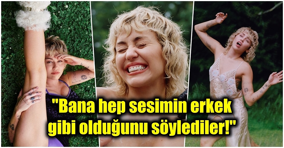 Sahte Meme Uçlarından Ayı Kostümüne... Ünlü Şarkıcı Miley Cyrus Üstsüz Pozlarıyla Gündem Oldu!