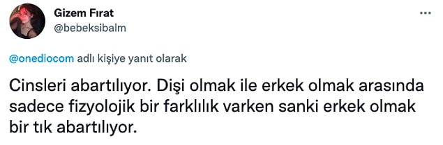 14. Ne diyorsunuz buna erkekler?