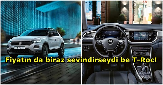 Volkswagen Yapıyor Bu İşi! Yeni T-Roc Fiyat Listesi ve Özellikleri Yayınlandı
