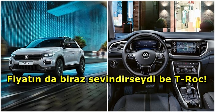 Volkswagen Yapıyor Bu İşi! Yeni T-Roc Fiyat Listesi ve Özellikleri Yayınlandı