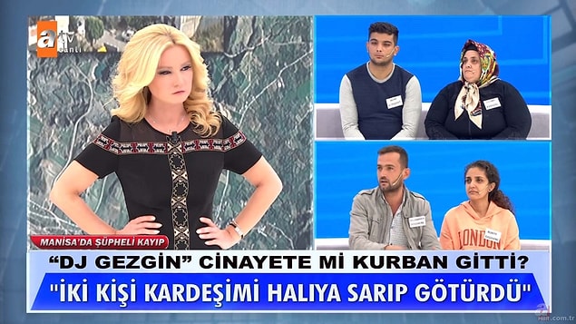 Karadağ, programda radyocu kardeşini sevgilisi Cemal'in öldürdüğünü, günlerce tuvalette kadın kıyafetleri giydirilmiş bir şekilde tuttuğunu ve 6 gün boyunca her gün çiçek sular gibi suladıklarını itiraf etmişti.