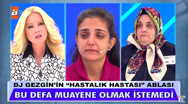 Yeni haftada da Fatma yeni garipliklere imza attı. Geçtiğimiz cuma günü intihar edeceğini söyleyen Fatma'yı Müge Anlı'nın ekibi alıp doktora götürdü.