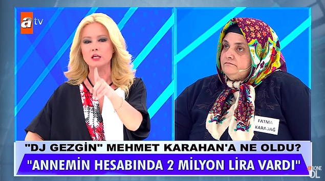 Bununla birlikte Fatma'nın banka hesabında 4 sene önce 2 milyon TL'nin de olduğu ortaya çıktı. Ayrıca Fatma'nın oğlu annesinin kendisine "Dayın ölmedi hak etti" dediğini de söyledi.