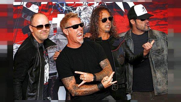 5. Metallica, yedi kıtada konser veren ilk ve tek grup olarak rekor kırdı.