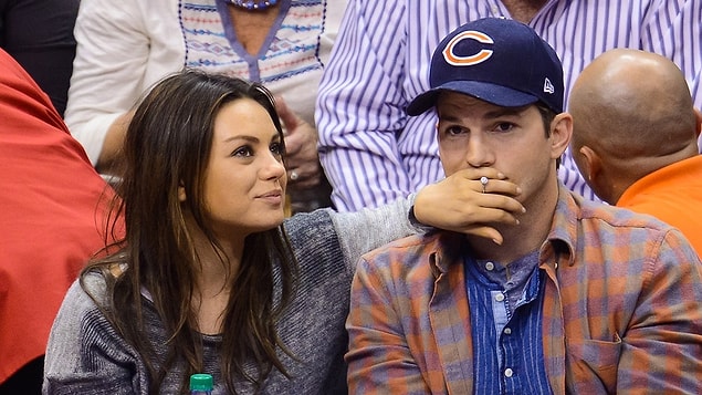 3. Mila Kunis - Ashton Kutcher