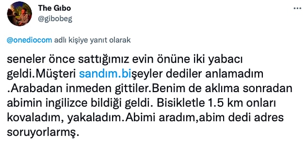 17. Peşlerinden koşman çok iyiymiş ama ya :)