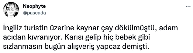 21. Kadın kafaya koymuş bi kere o alışveriş yapılacak. :)