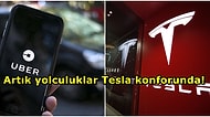 Dur Durak Bilmiyor! Uber, 50 Bin Tesla Siparişi Verecek