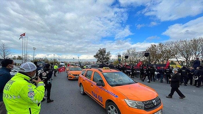 Sarı Öfke: İstanbul'da Taksicilerden İBB'ye Protesto