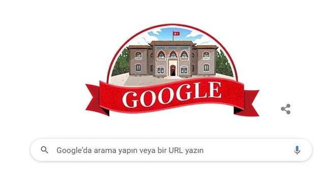 29 Ekim Cumhuriyet Bayramı Doodle Oldu