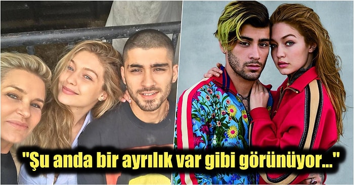 Gigi Hadid'in Annesi Zayn Malik'in Kendisine Vurduğunu İddia Edince Dünyaca Ünlü Çiftin İlişkileri Sona Erdi!