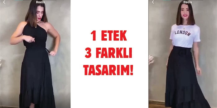 Bağlanabilen Eteklerle Kendi Kıyafetinizi Tasarlayın!