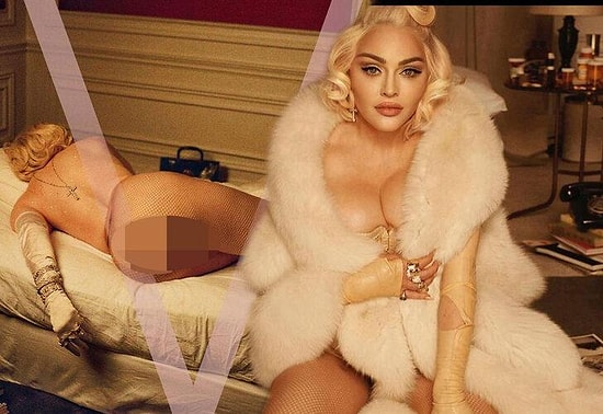 Marilyn Monroe'nun Ölümünü Canlandıran Madonna'ya Büyük Tepki! Verdiği Pozlar Olay Oldu...