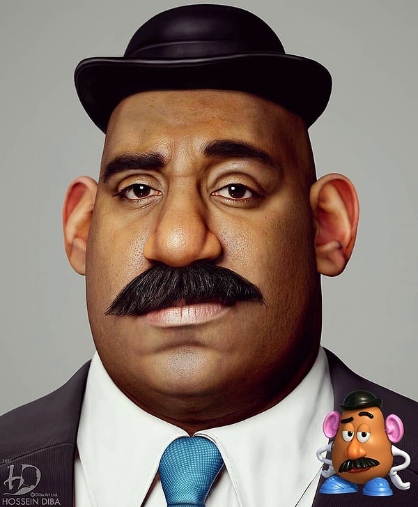 2. Мистер Картофельная голова из "Истории игрушек"