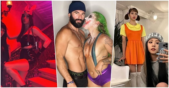 Cadılar, Vampirler, Squid Game... Ünlülerin Cadılar Bayramı İçin Giydikleri Kostümler Yine Olay Yarattı!