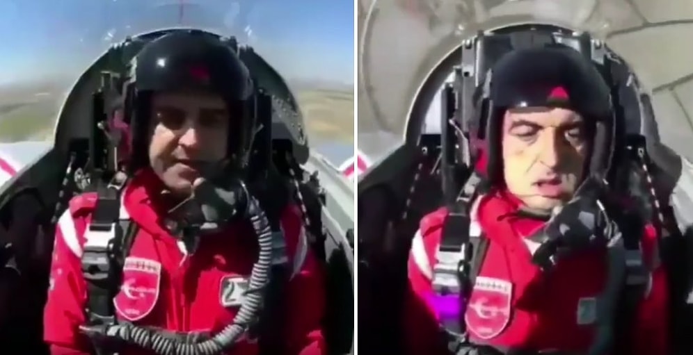 Türk Yıldızları Pilotunun G Kuvvetine Maruz Kaldığı Anlar