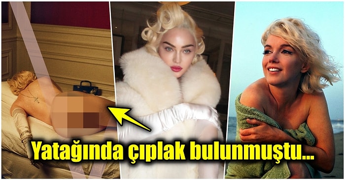 Marilyn Monroe'nun Ölmeden Önceki Son Pozlarını Canlandıran Madonna Sosyal Medyada Tepki Topladı!